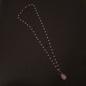 Handmade Rose Quartz Necklace